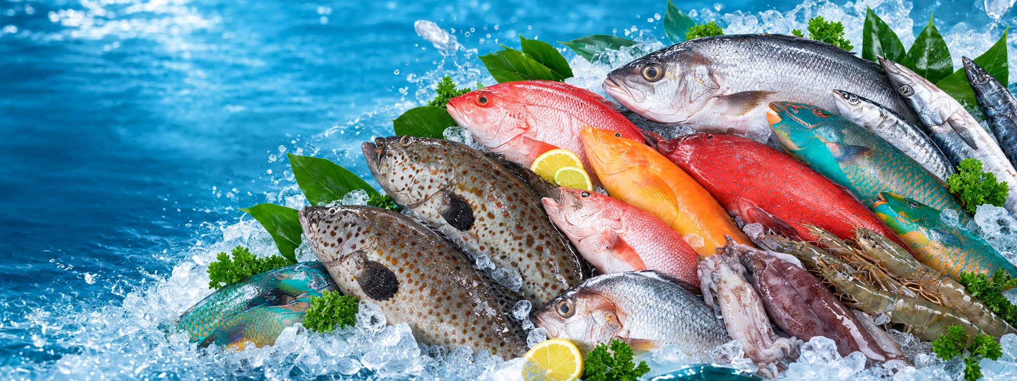 Hasil perikanan dan seafood
